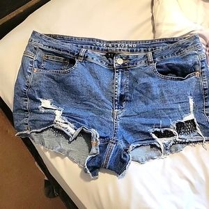 Love&legend Shorts with mesh